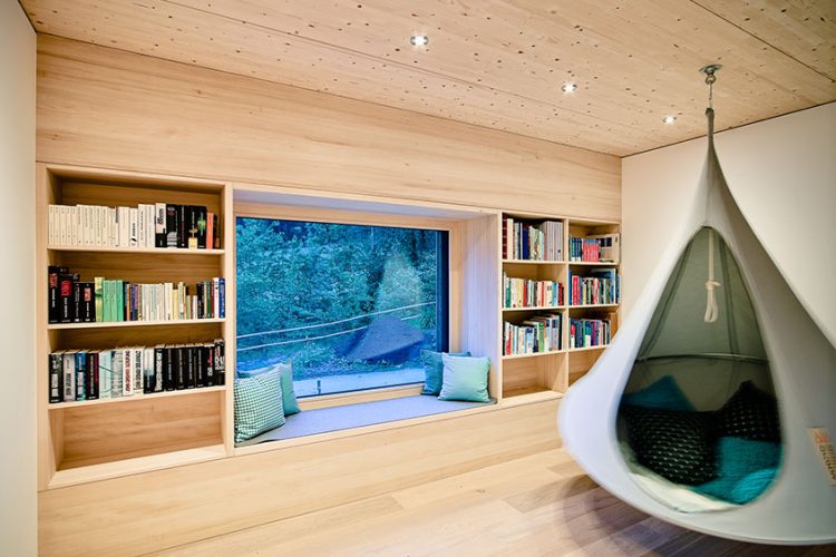 Holzhaus Basic – Einfamilienhaus – Wohnzimmer